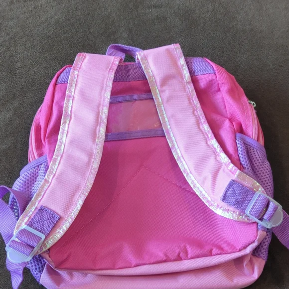 Disney Frozen Backpack, Pink and Purple - Picture 3 of 5